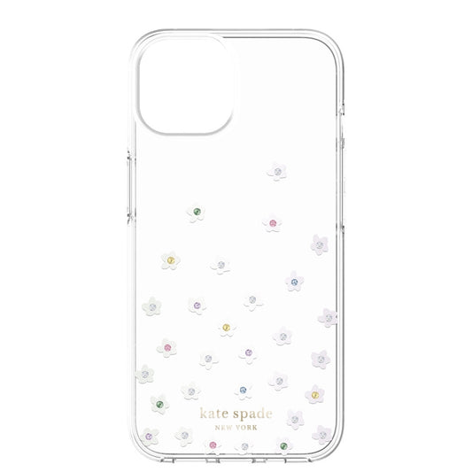 KATE SPADE Protective Hardshell Case for iPhone 14 - Pearl Wild Flowers