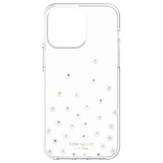 เคสกันกระแทก iPhone 14 Pro Max Kate Spade Protective Hardshell สี Pearl Wild Flowers