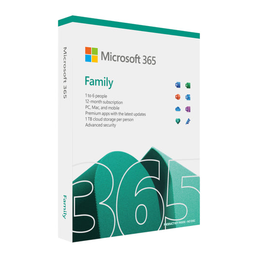 Microsoft M365 Family English Subscr 1YR