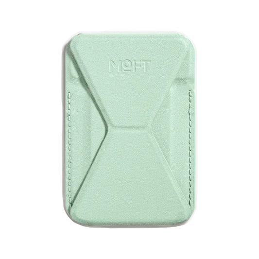 ขาตั้งพร้อมที่ใส่บัตร MOFT Snap-On Phone Stand and Wallet with Magsafe (MOVAS) - Peppermint