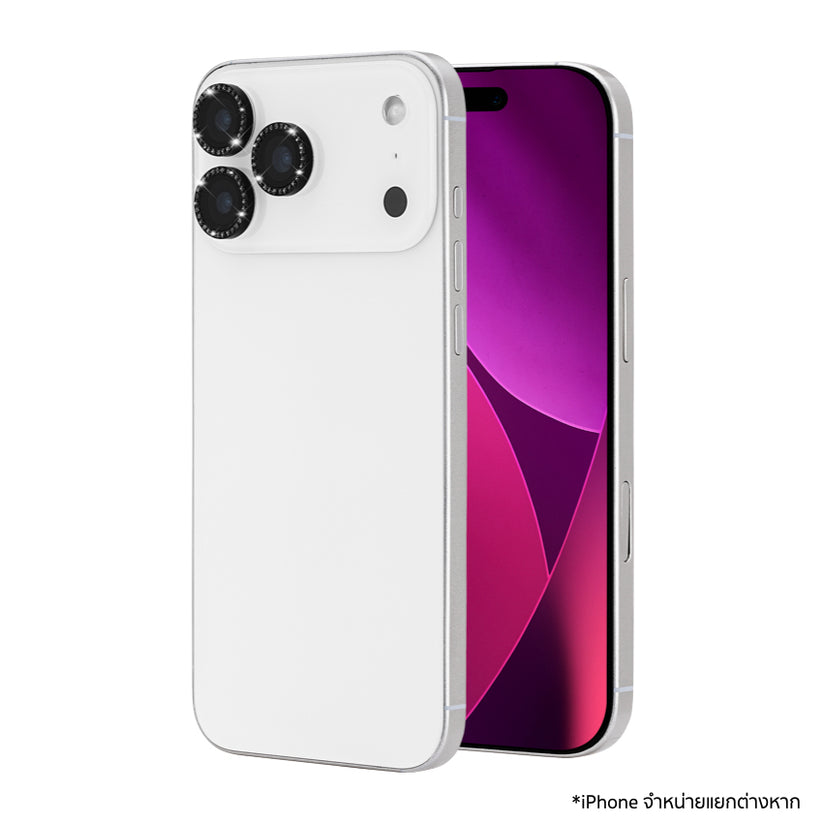 อะลูมิเนียมริงปกป้องเลนส์ iPhone 17 Pro และ Pro Max จาก Kate Spade สี Nightfall