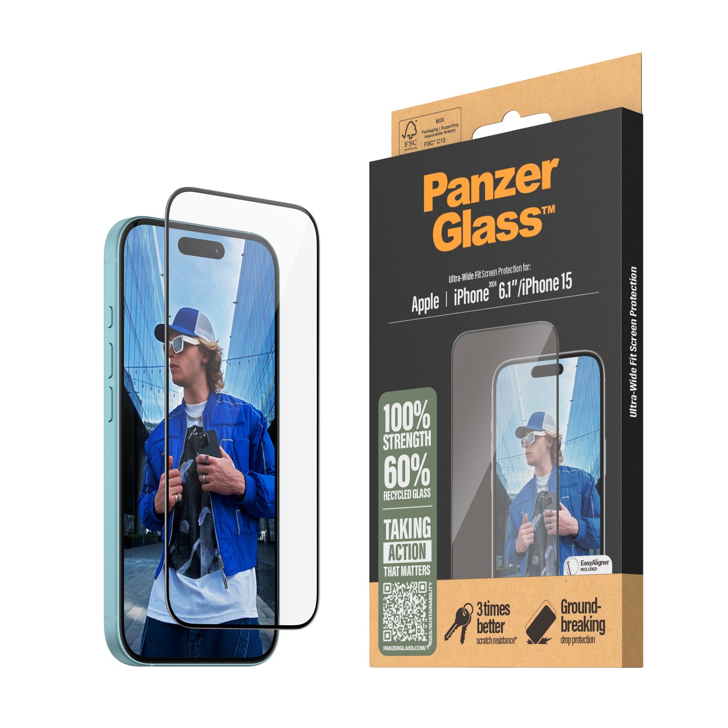 Panzerglass Bundle Set for iPhone 16 Plus