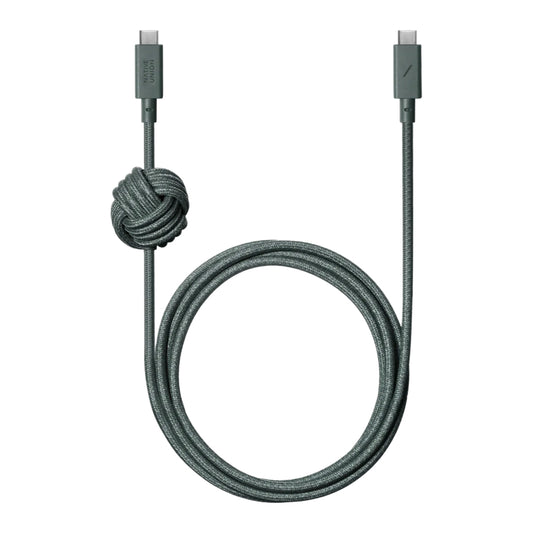 สายชาร์จ Nativeunion Anchor C to C ความยาว 3 เมตร สี Slate Green