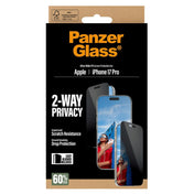 PanzerGlass iPhone 17 Pro Film Ultra Wide Fit Privacy screen protector กันรอยขีดข่วนและปกป้องความเป็นส่วนตัว