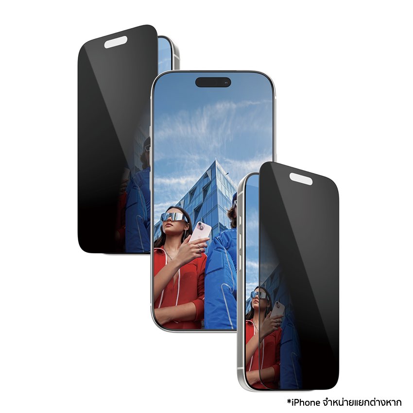 PanzerGlass iPhone 17 Pro Ultra Wide Fit ดีไซน์คลุมเต็มหน้าจอ รองรับเคส CARE by PanzerGlass