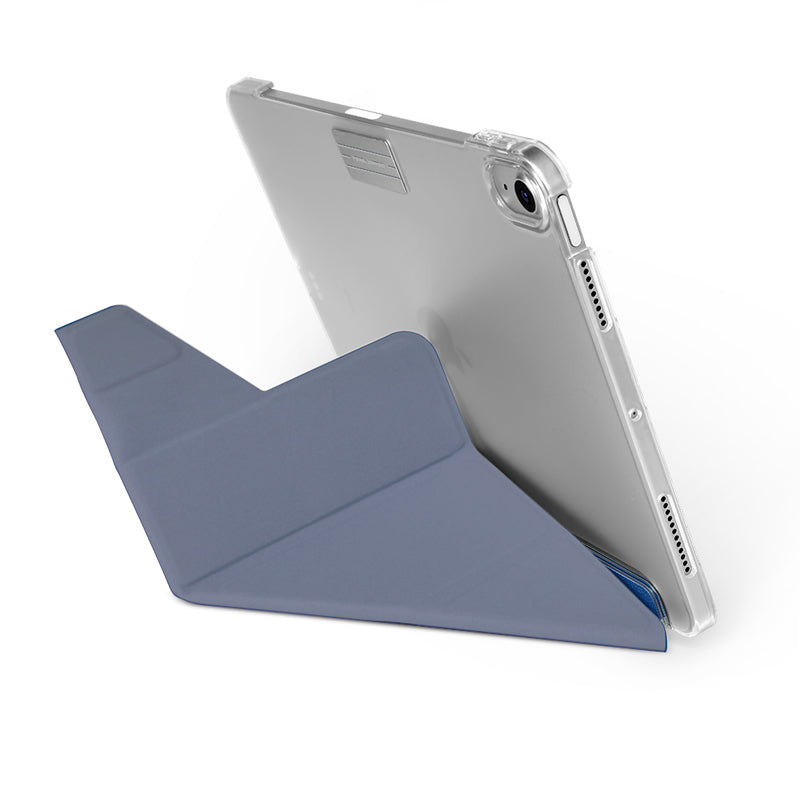 เคส POWER SUPPORT Air Jacket Transparent สำหรับ iPad 10.9 [รุ่นที่ 10] สี Blue
