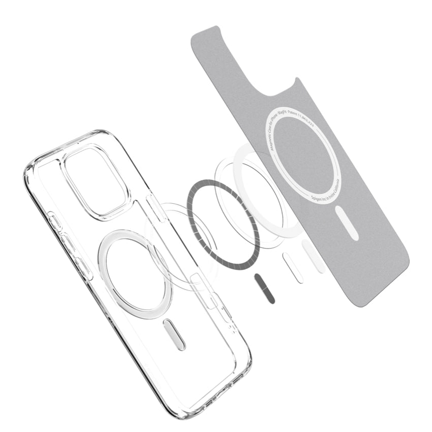 SPIGEN Crystal Hybrid Magfit for iPhone 16 Pro - White