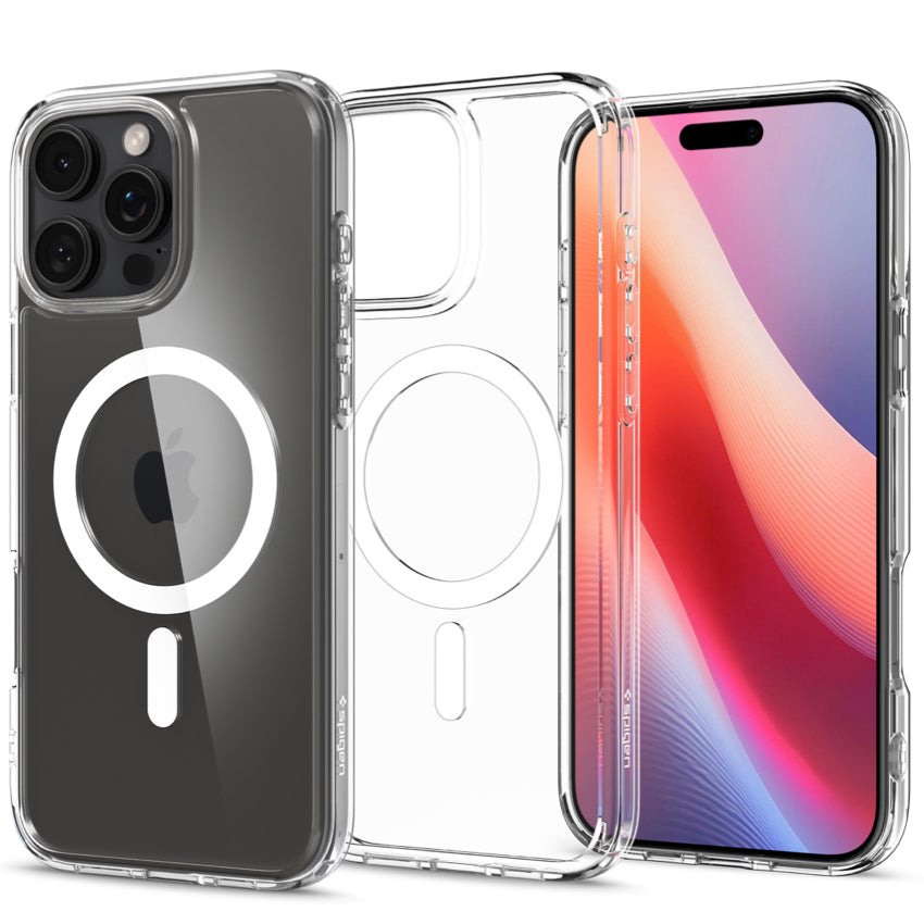 SPIGEN Crystal Hybrid Magfit for iPhone 16 Pro - White