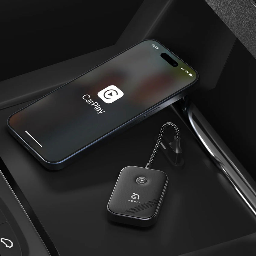 อุปกรณ์ตัวรับสัญญาณ Adam Element CarPlay Wireless Adapter เชื่อมต่อเร็ว ใช้งานสะดวก จากแบรนด์ ADAM ELEMENT