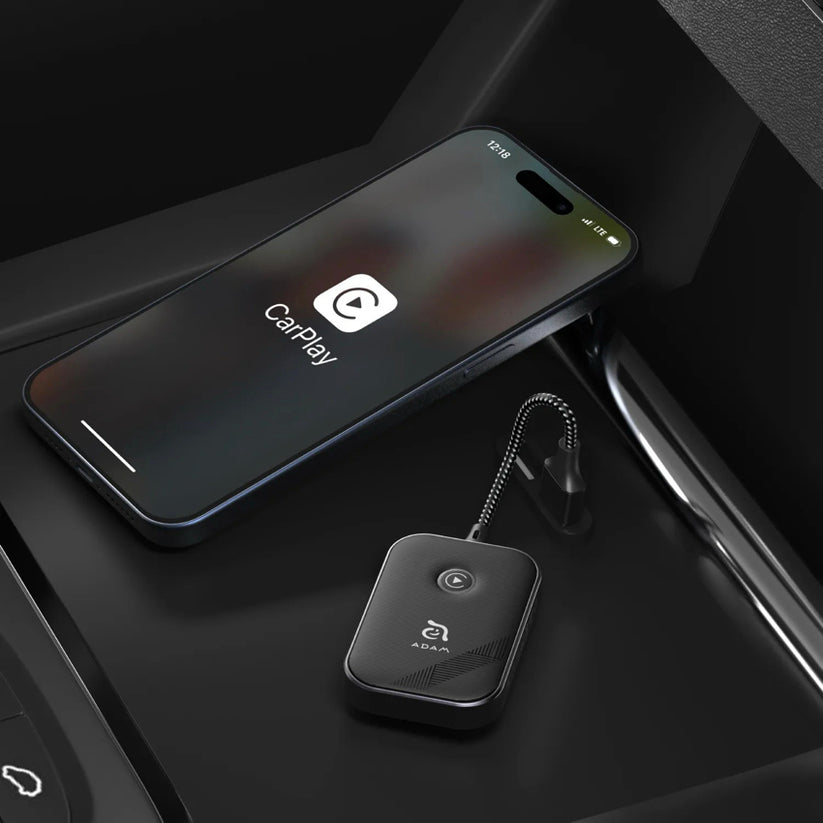 อุปกรณ์ตัวรับสัญญาณ Adam Element CarPlay Wireless Adapter เชื่อมต่อเร็ว ใช้งานสะดวก จากแบรนด์ ADAM ELEMENT
