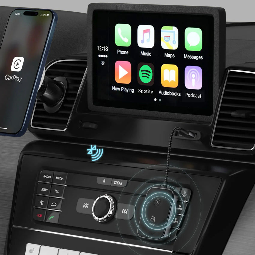 อุปกรณ์ตัวรับสัญญาณ Adam Element CarPlay Wireless Adapter ใช้งานสะดวก จากแบรนด์ ADAM ELEMENT