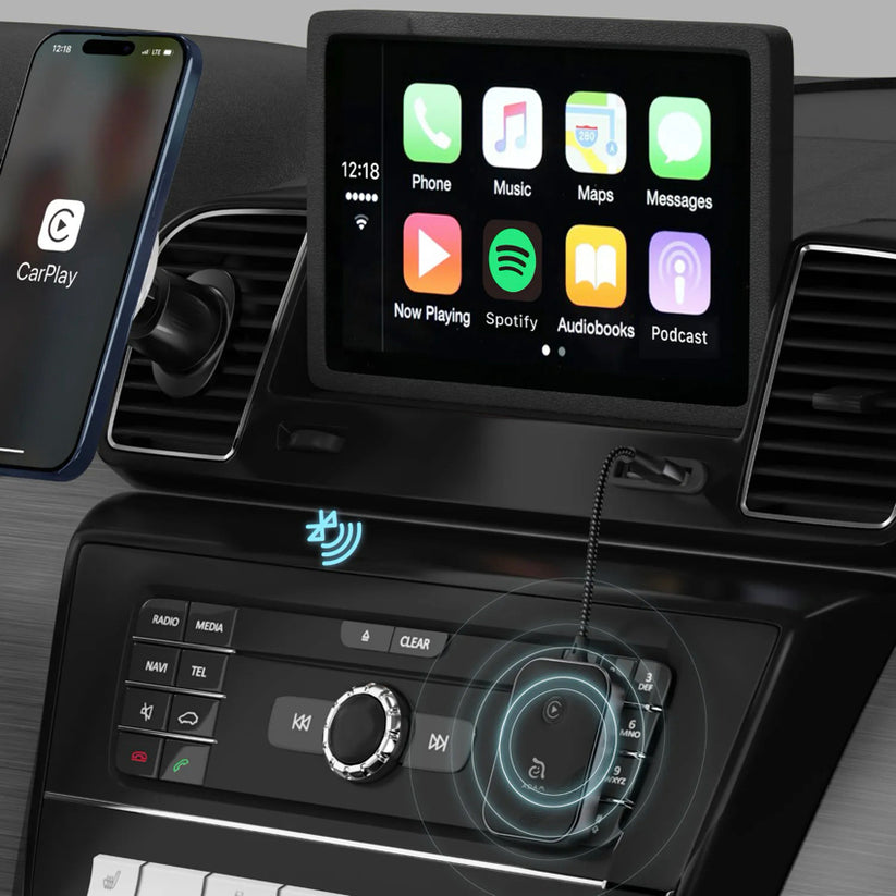 อุปกรณ์ตัวรับสัญญาณ Adam Element CarPlay Wireless Adapter ใช้งานสะดวก จากแบรนด์ ADAM ELEMENT