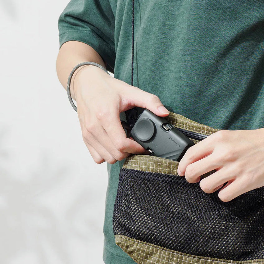 Adam Element GRAVITY 3 Foldable 3 in 1 Power Bank 5K- Green