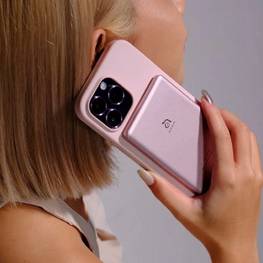 แบตเตอรี่สำรองพกพา Adam Element Gravity C5 ความจุ 5000 mAh สี Pink