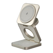 แท่นชาร์จไร้สาย Adam Element Mag 3 Pro Qi2 สี Titanium จากแบรนด์ ADAM ELEMENT