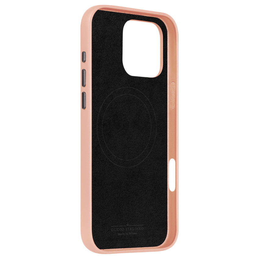 เคสกันกระแทก iPhone 16 Pro Max Alto Clop Leather Magnetic สี Pink