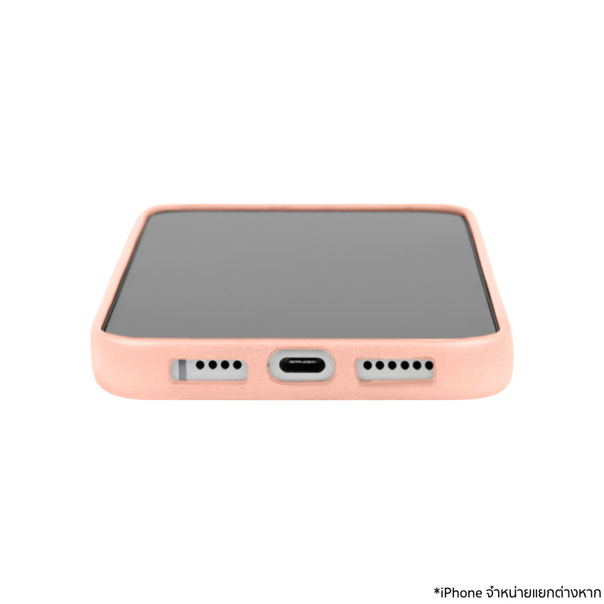 เคสกันกระแทก iPhone 16 Pro Max Alto Clop Leather Magnetic สี Pink