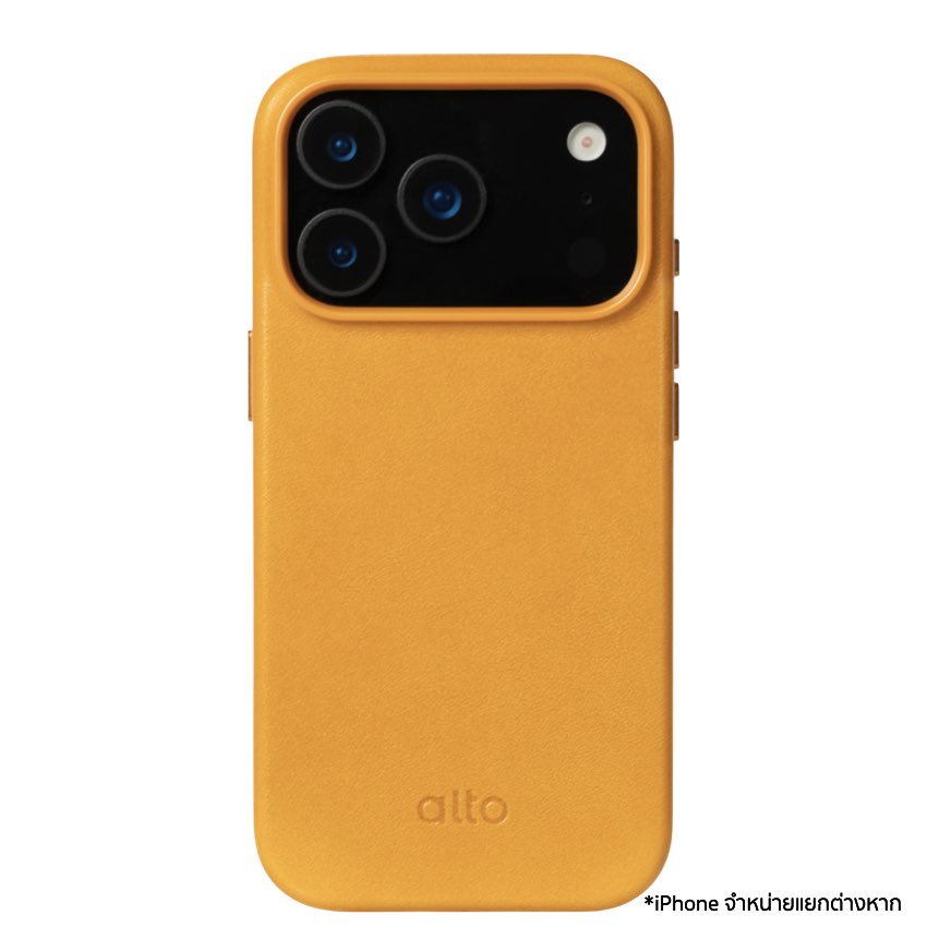 เคส ALTO Clop หนังฟูลเกรนอิตาลี สำหรับ iPhone 17 Pro ดีไซน์บาง รองรับ MagSafe