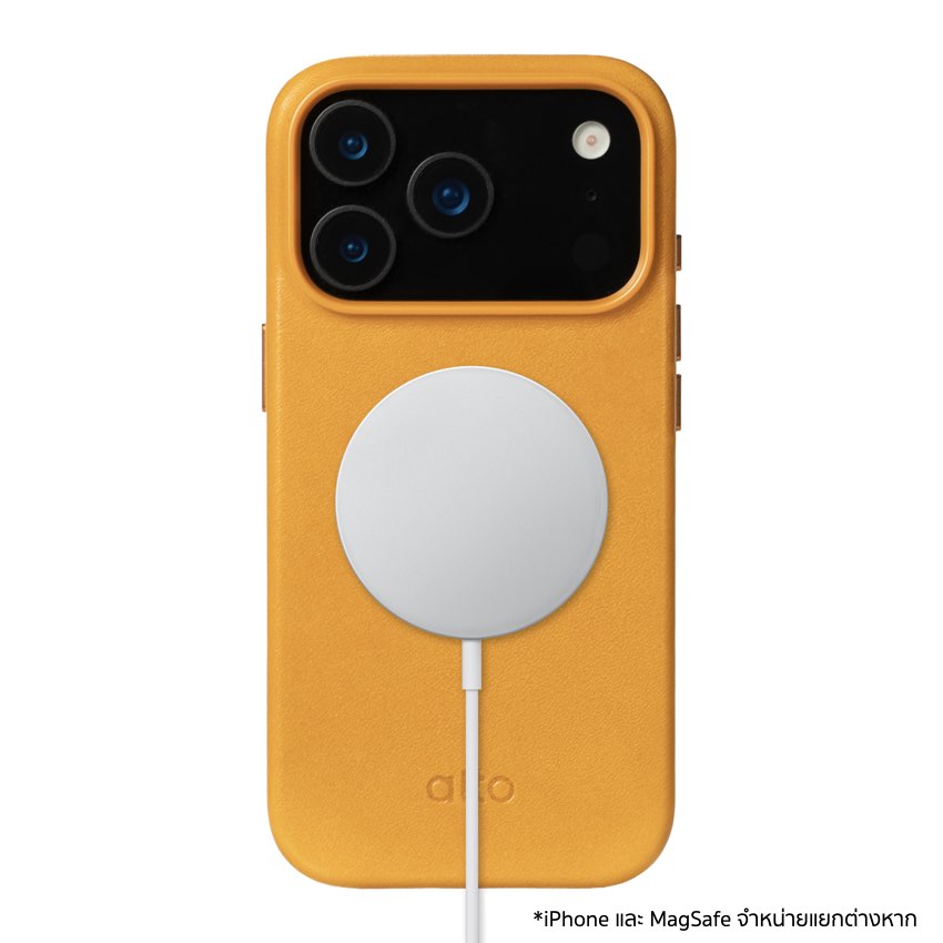เคสกันกระแทก ALTO Clop iPhone 17 Pro ทำจากหนังแท้อิตาลี ปกป้องตามมาตรฐานทหาร