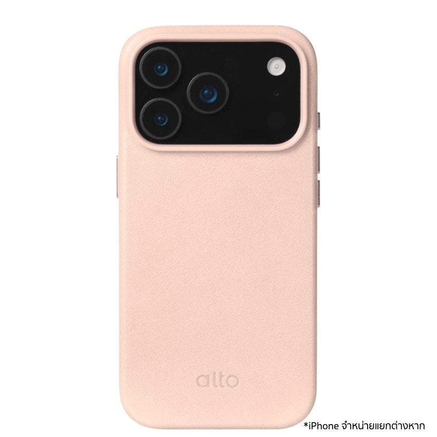 เคส ALTO Clop หนังฟูลเกรนอิตาลี สำหรับ iPhone 17 Pro ดีไซน์บาง รองรับ MagSafe