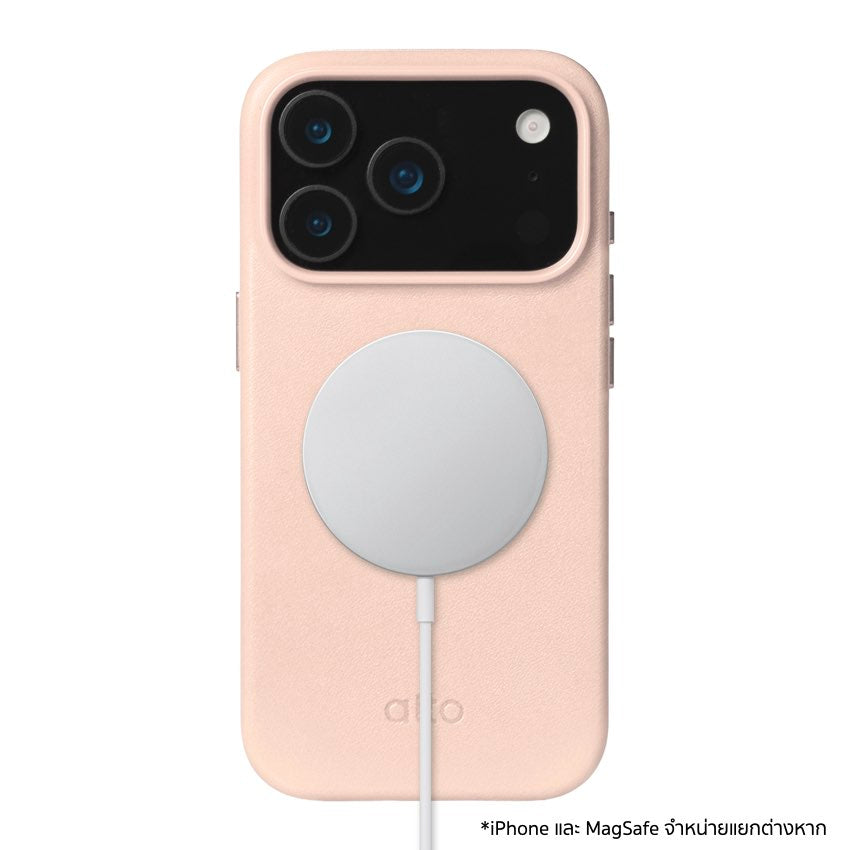 เคสกันกระแทก ALTO Clop iPhone 17 Pro ทำจากหนังแท้อิตาลี ปกป้องตามมาตรฐานทหาร