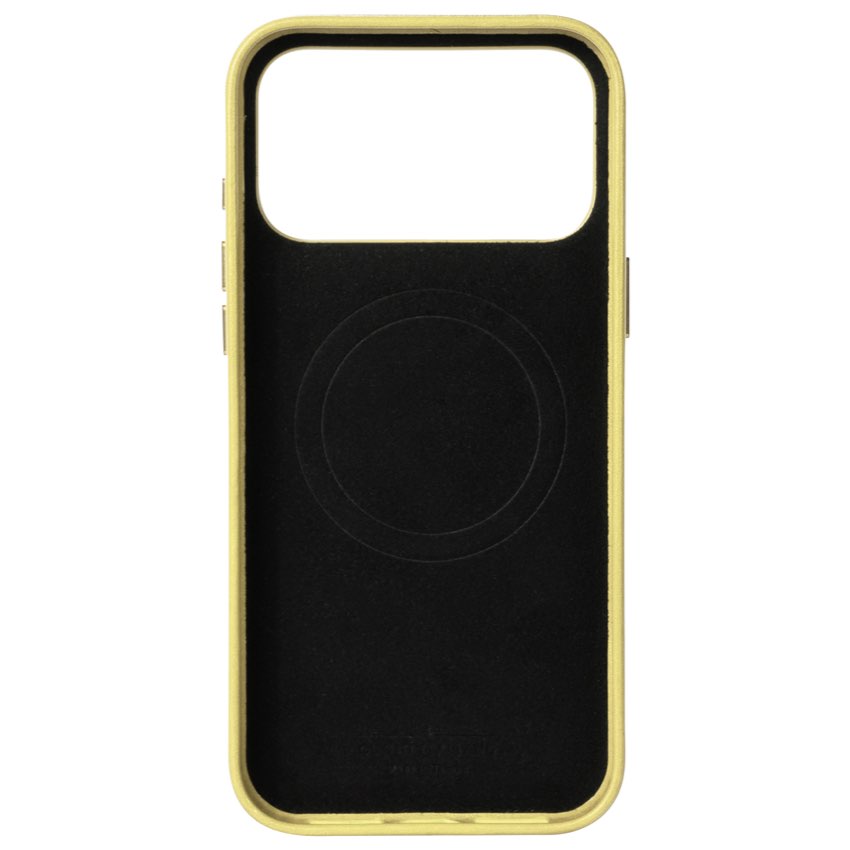 เคสกันกระแทก iPhone 17 Pro Max Alto Clop Leather Magnetic - Dawnlight Yellow