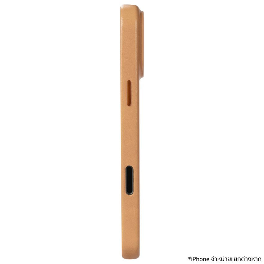 เคสกันกระแทก iPhone 17 Pro Max Alto Clop Leather Magnetic - Mocha Brown