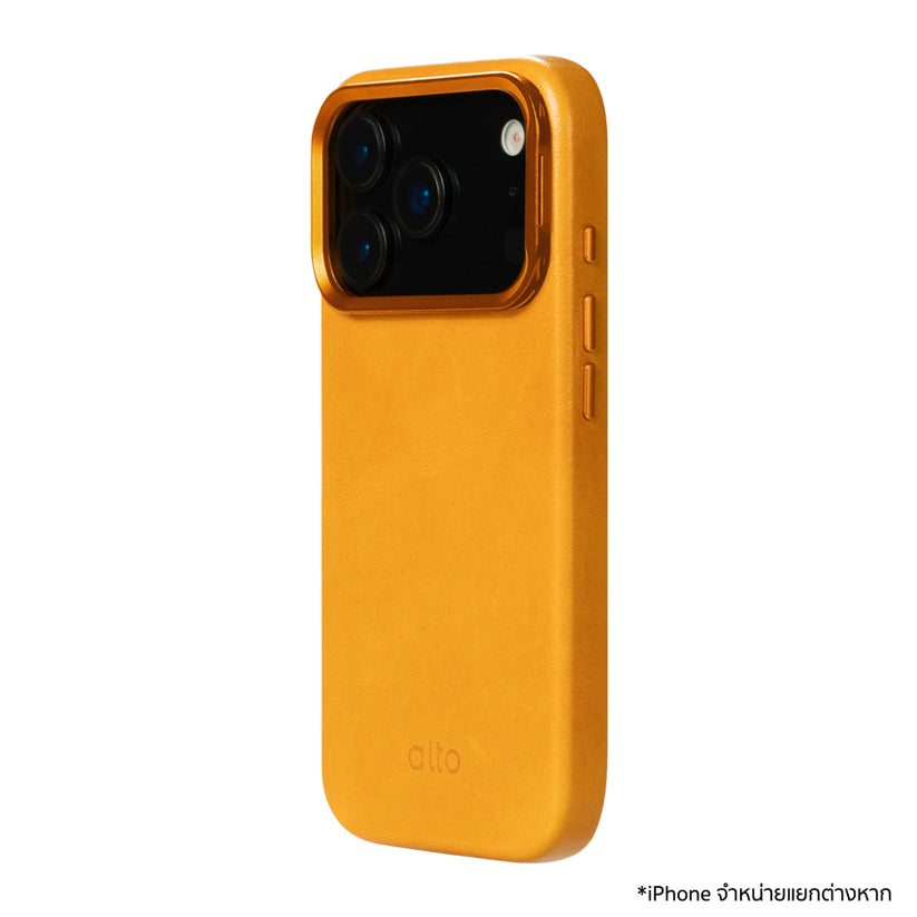 เคสหนัง Uplop Magnetic/Stand สำหรับ iPhone 17 Pro สี Caramel กันรอยขีดข่วน แบรนด์ ALTO