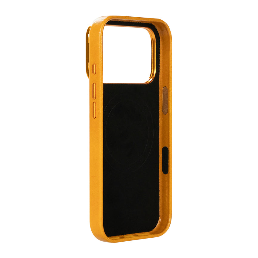 เคสหนัง Uplop Magnetic/Stand สำหรับ iPhone 17 Pro สี Caramel เข้าถึงปุ่มง่าย แบรนด์ ALTO
