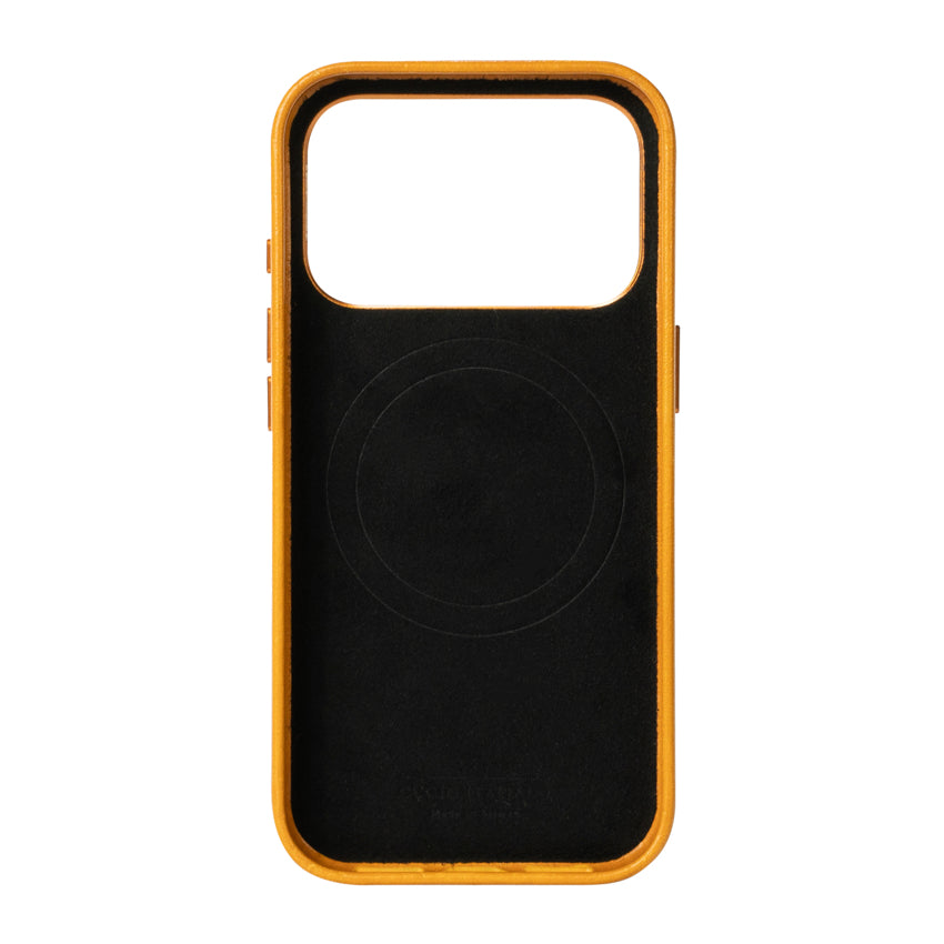 เคสหนัง Uplop Magnetic/Stand สำหรับ iPhone 17 Pro สี Caramel รองรับ MagSafe แบรนด์ ALTO