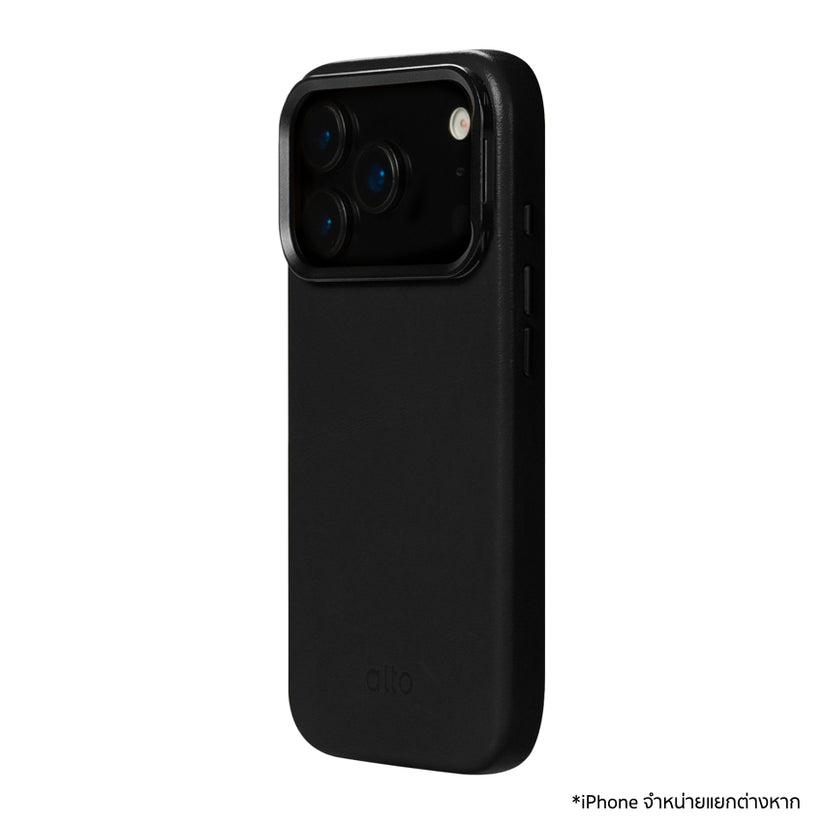 เคสหนัง Uplop Magnetic/Stand สำหรับ iPhone 17 Pro สี Raven กันรอยขีดข่วน แบรนด์ ALTO