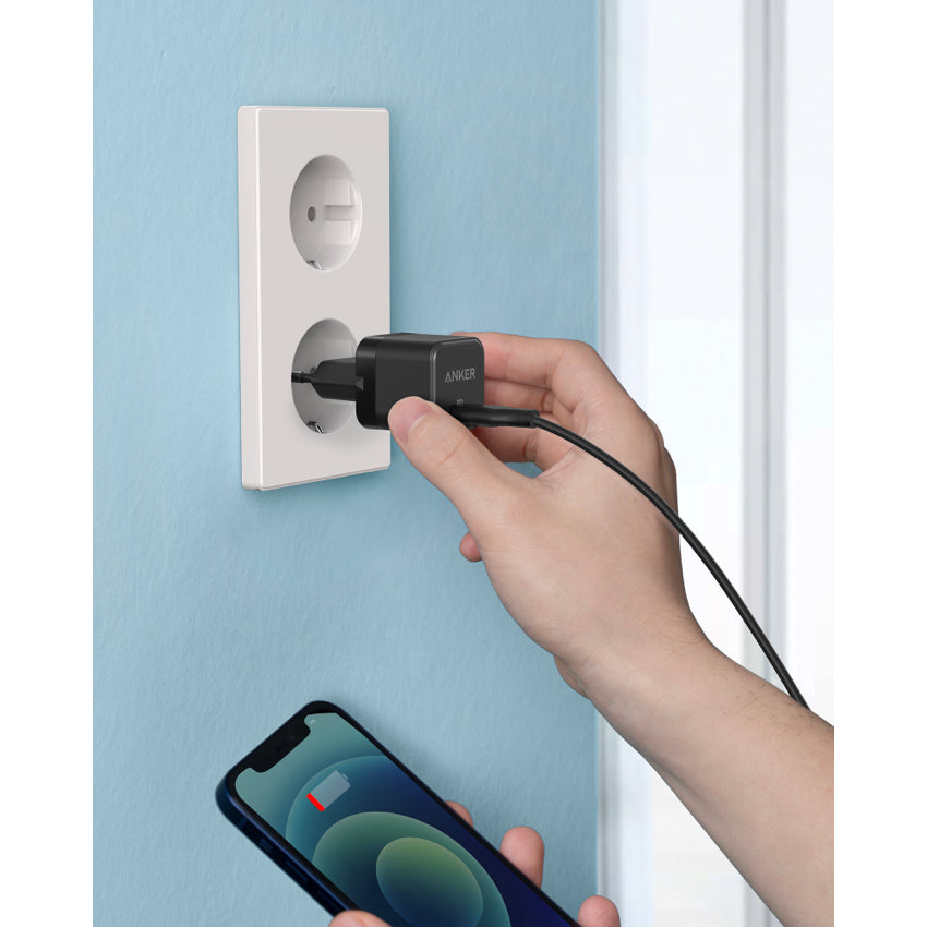 Anker PowerPort III 20W Cube Charger - Black