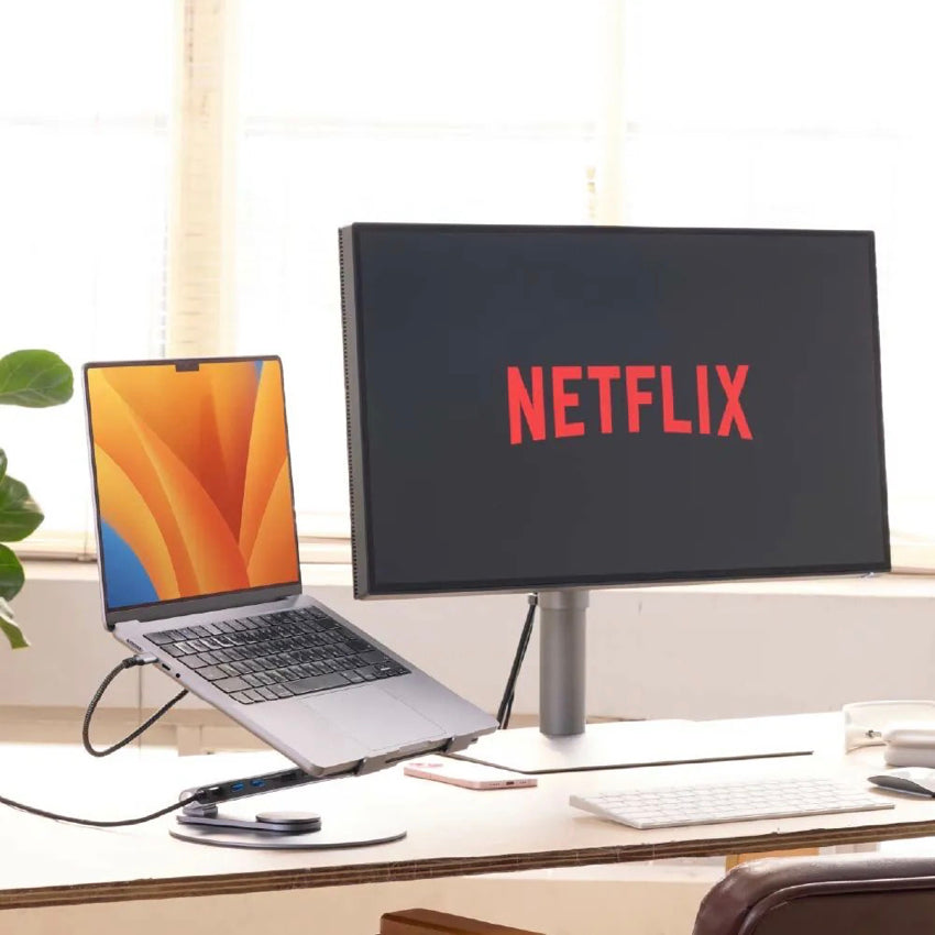 Adam Element CASA HUB 360 USB-C 8-in-1 Aluminum Foldable Stand Hub