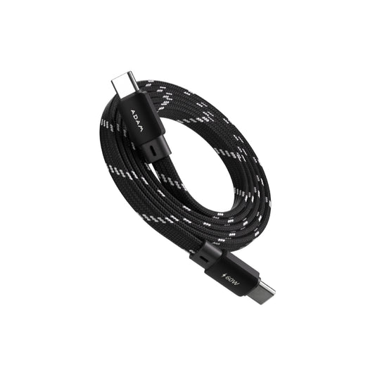 Adam Element Casa C to C Magnetic Flat Cable 60W 2M - Black