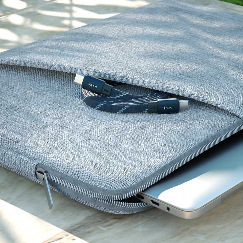 Adam Element Casa C to C Magnetic Flat Cable 60W 2M - Blue