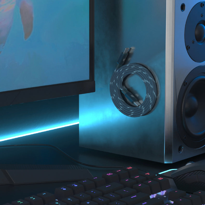 Adam Element Casa C to C Magnetic Flat Cable 60W 2M - Blue