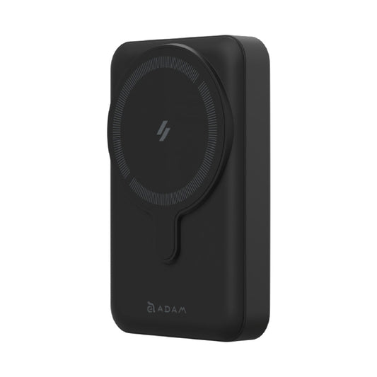 แบตเตอรี่สำรองพกพา Adam Element GRAVITY CS10  Magnetic พร้อมขาตั้งพับได้ ความจุ 10000 mAh สี Black