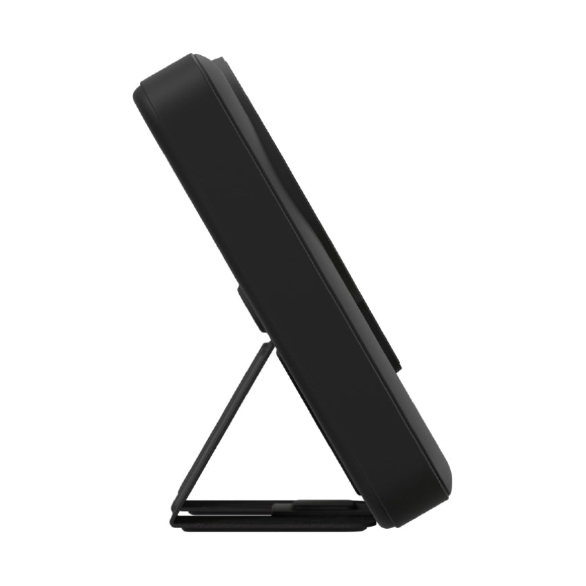 แบตเตอรี่สำรองพกพา Adam Element GRAVITY CS10  Magnetic พร้อมขาตั้งพับได้ ความจุ 10000 mAh สี Black