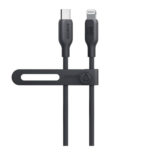 สายชาร์จ Anker 542 USB-C to Lightning (Bio-Based) ยาว 90 ซม สี Black