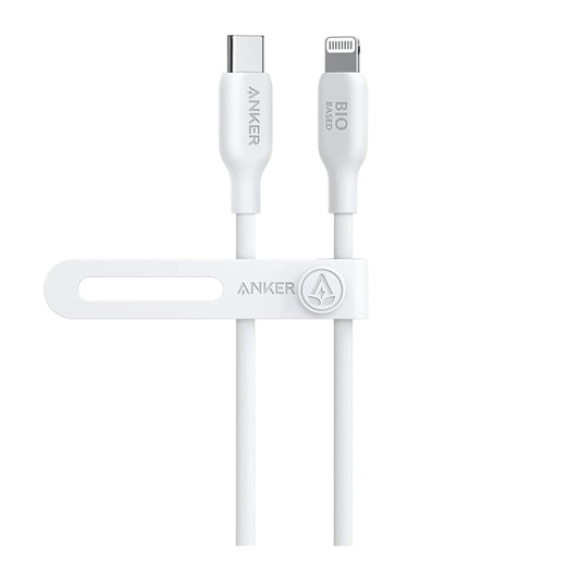 Anker 542 USB-C to Lightning Cable (Bio-Based) 3ft, 90cm - White