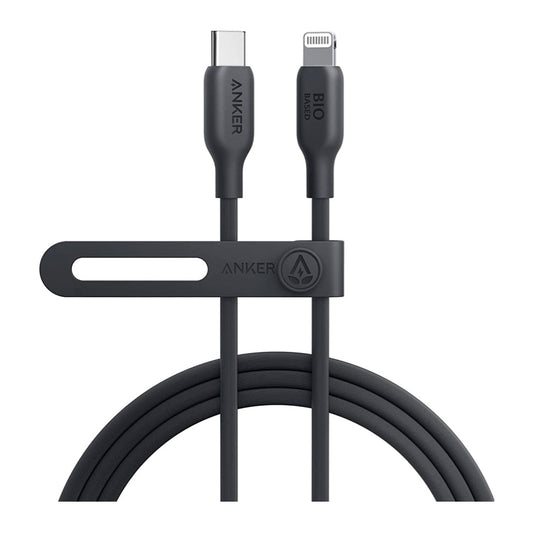 สายชาร์จ Anker 542 USB-C to Lightning (Bio-Based) ยาว 180 ซม สี Black