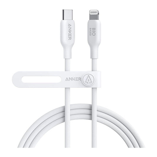 Anker 542 USB-C to Lightning Cable (Bio-Based) 6ft, 180cm - White