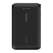 BELKIN BOOST CHARGE Power Bank 10K with built in cable-Black
