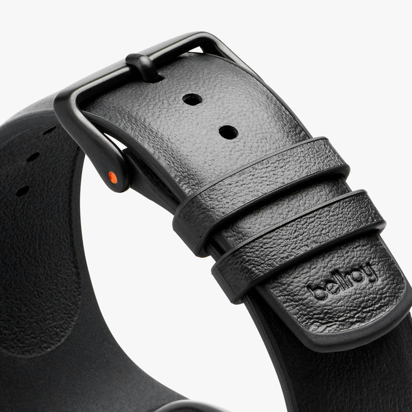 สาย Apple Watch Strap Second Edition สี Black (ขนาดใหญ่) หัวเข็มขัดใช้งานง่าย จากแบรนด์ BELLROY