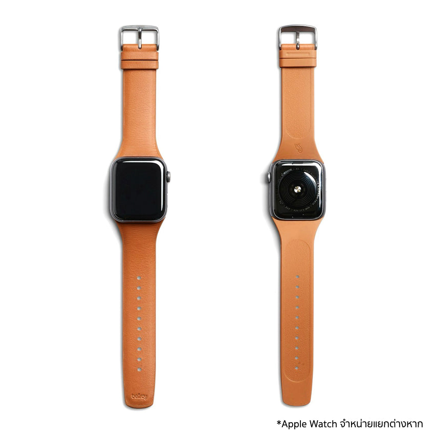 สาย Apple Watch Strap Second Edition สี Terracotta (ขนาดใหญ่) สวมใส่สบาย จากแบรนด์ BELLROY