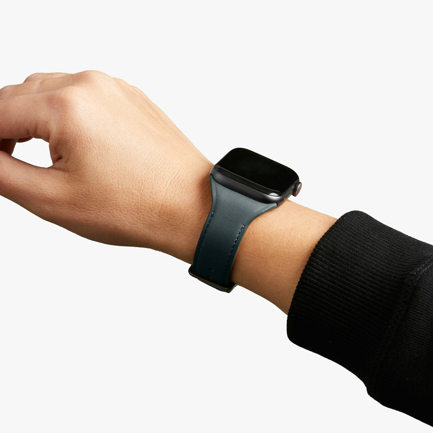 สายนาฬิกา Classic Watch Strap สี Everglade (ขนาดใหญ่) สวมใส่สบาย จากแบรนด์ BELLROY