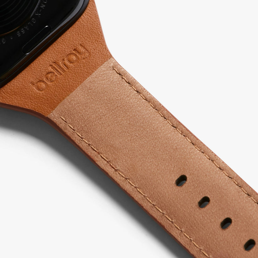 สายนาฬิกา Classic Watch Strap สี Terracotta (ขนาดใหญ่) ทนทานนํ้า และ เหงื่อ จากแบรนด์ BELLROY