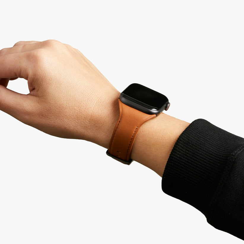 สายนาฬิกา Classic Watch Strap สี Terracotta (ขนาดใหญ่) สวมใส่สบาย จากแบรนด์ BELLROY