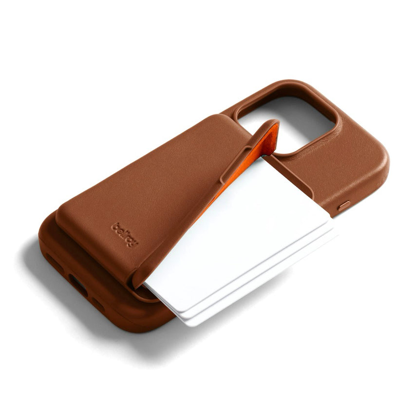 เคสหนัง iPhone 16 Pro Max Bellroy Mod Phone + Wallet สี Sienna