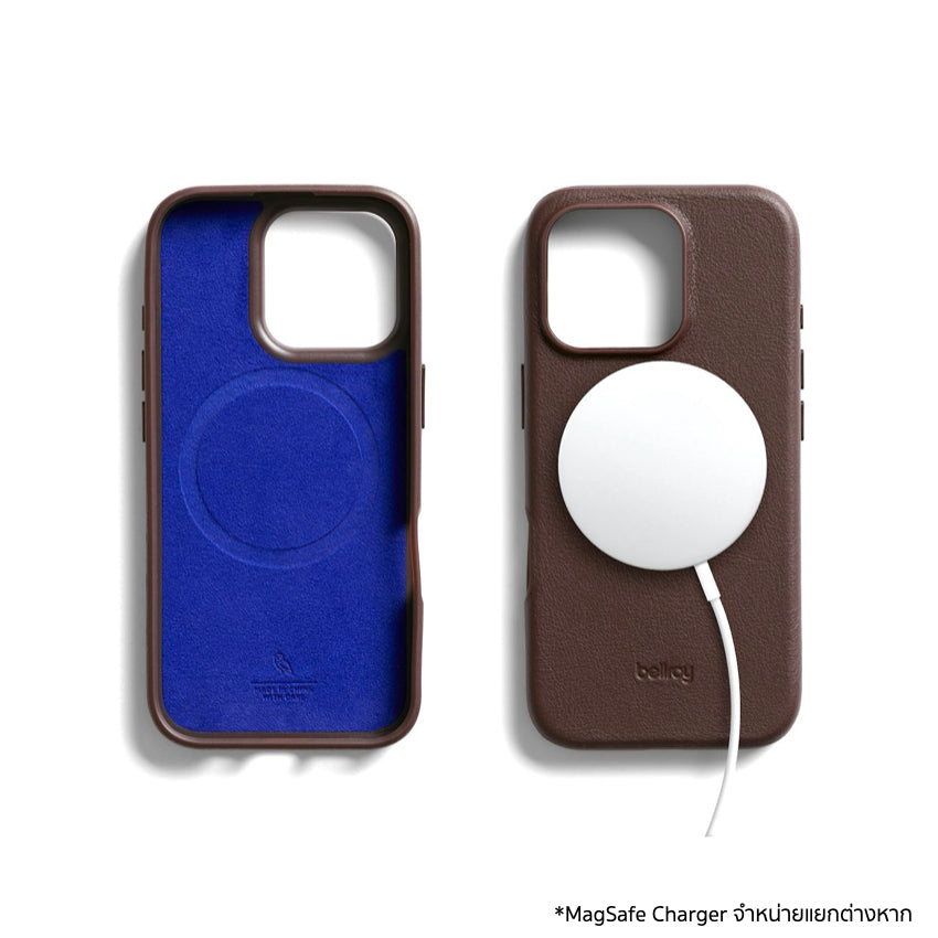 BELLROY - Phone Case - 0 card iPhone 16 Pro (Ganache)